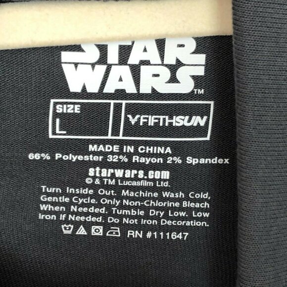 Disney FIFTH SUN STAR WARS  Sweatshirt - NWT's - Picture 4 of 6